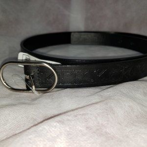 New Calvin Klein Black women's Belt CK Logo